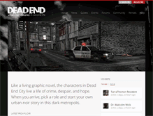 Tablet Screenshot of deadend.sl